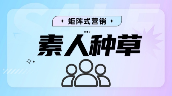 素人营销